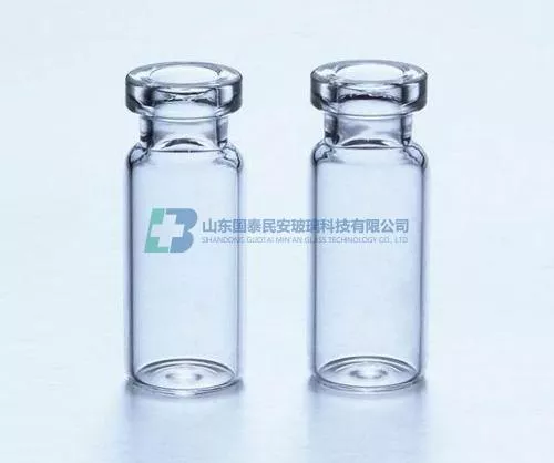 Low borosilicate injection bottle